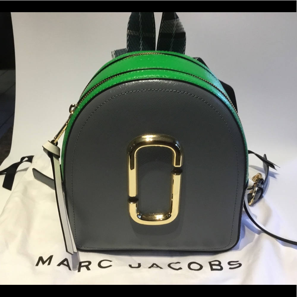 Marc Jacobs♥️NEW♥️The Pack Shot Backpack Slate - Picture 7 of 12